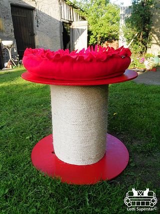 The Red Outdoor Throne